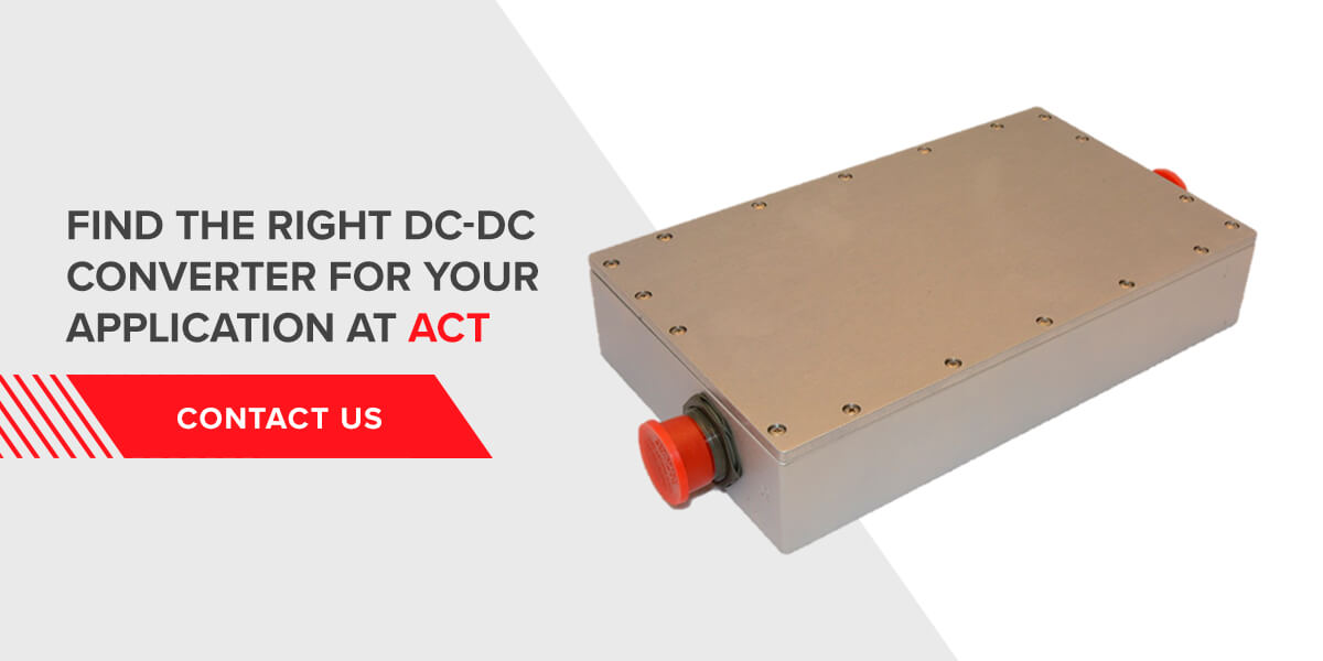 Find the Right DC-DC Converter for Your Application at ACT